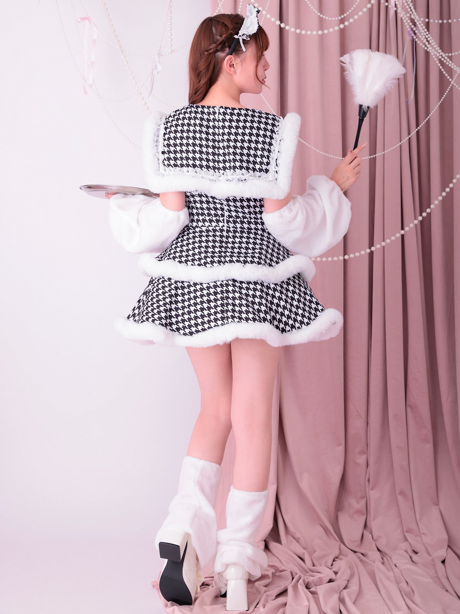 【5点セット】vanityME. × MIYANISHIYAMA おてんばキャットドレス  レッド[ナナちゃん着用] vcsct-23986-2-na