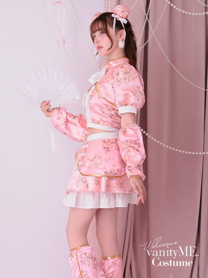 【4点セット】vanityME. × MIYANISHIYAMA いたずらうさぎのギンガムチェックドレス ブラック[ナナちゃん着用] vcsbn-250219-2-na