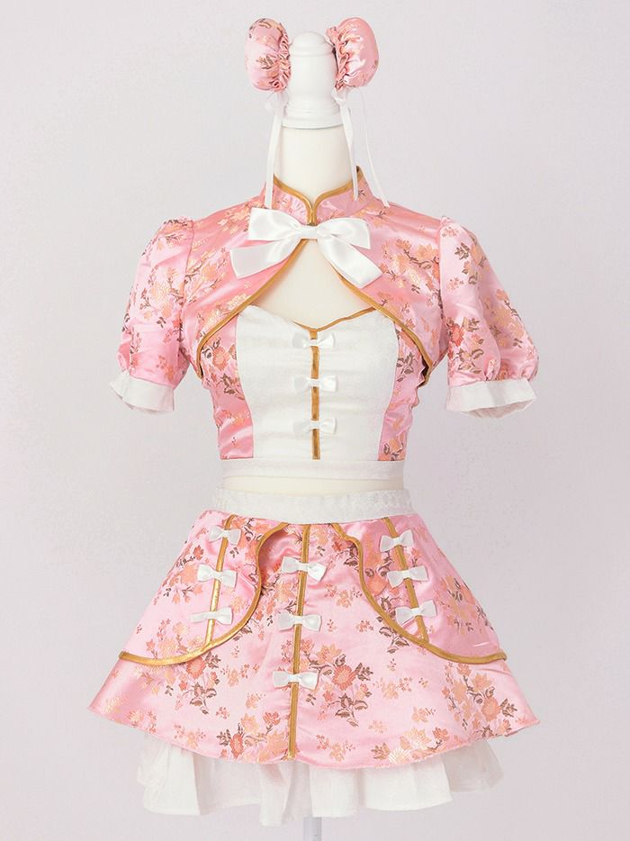 【4点セット】vanityME. × MIYANISHIYAMA いたずらうさぎのギンガムチェックドレス ブラック[ナナちゃん着用] vcsbn-250219-2-na