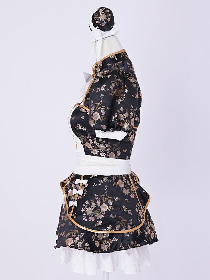 【4点セット】vanityME. × MIYANISHIYAMA シュガーセーラーガールドレス ブラック[ナナちゃん着用] vcsmd-250220-2-na
