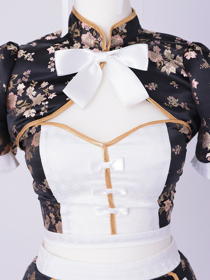 【4点セット】vanityME. × MIYANISHIYAMA シュガーセーラーガールドレス ブラック[ナナちゃん着用] vcsmd-250220-2-na