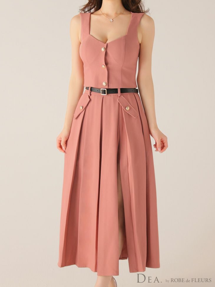 Glossy ローブドフルールグロッシー 【XSサイズあり】シアーホルターネックフレアミニキャバドレス gl4153