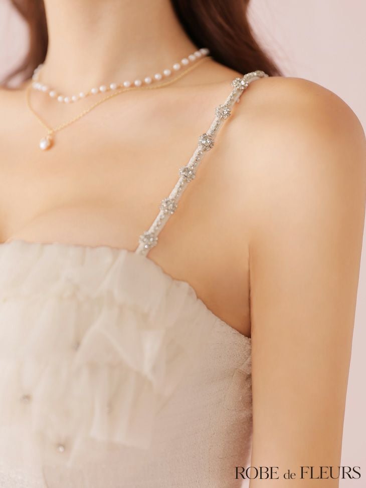 Glossy ローブドフルールグロッシー 【XSサイズあり】シアーギャザータイトキャミミニキャバドレス gl3952-c