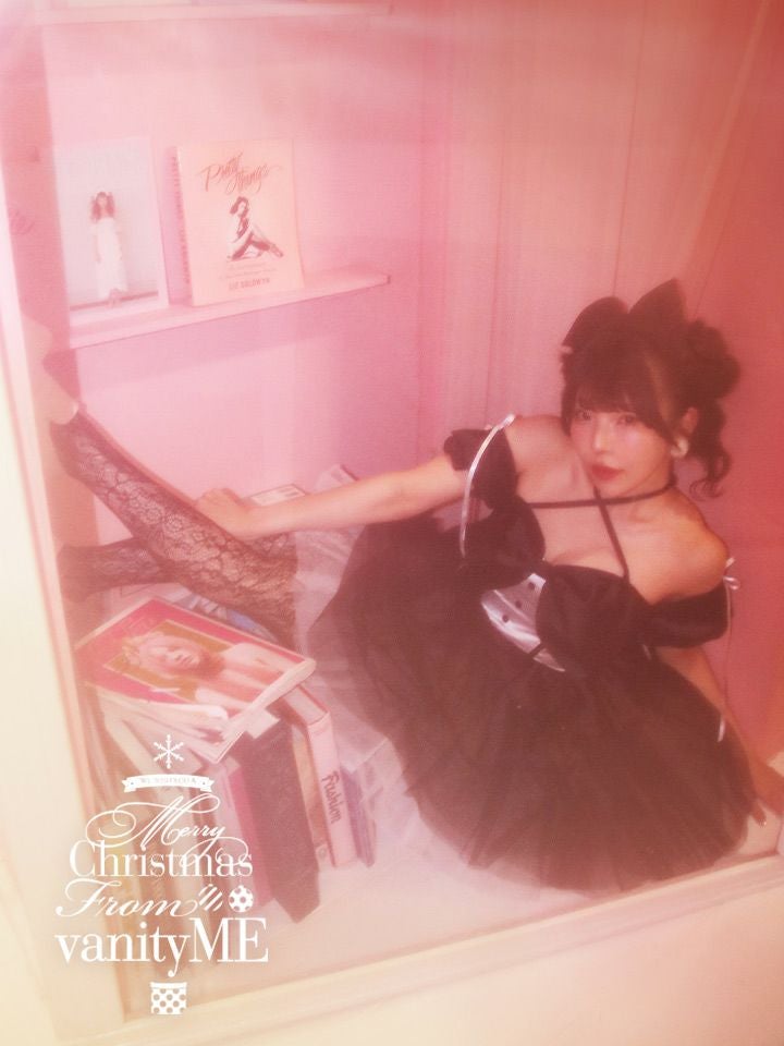 【2点セット】vanityME. × MIYANISHIYAMA 約束ドレス ブラック サンタ vcsst-250153-2a-rs