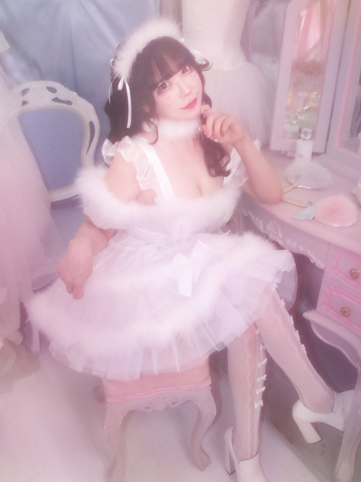 【2点セット】vanityME. × MIYANISHIYAMA ホワイトクリスマスドレス サンタ vcsst-250152-a-sr
