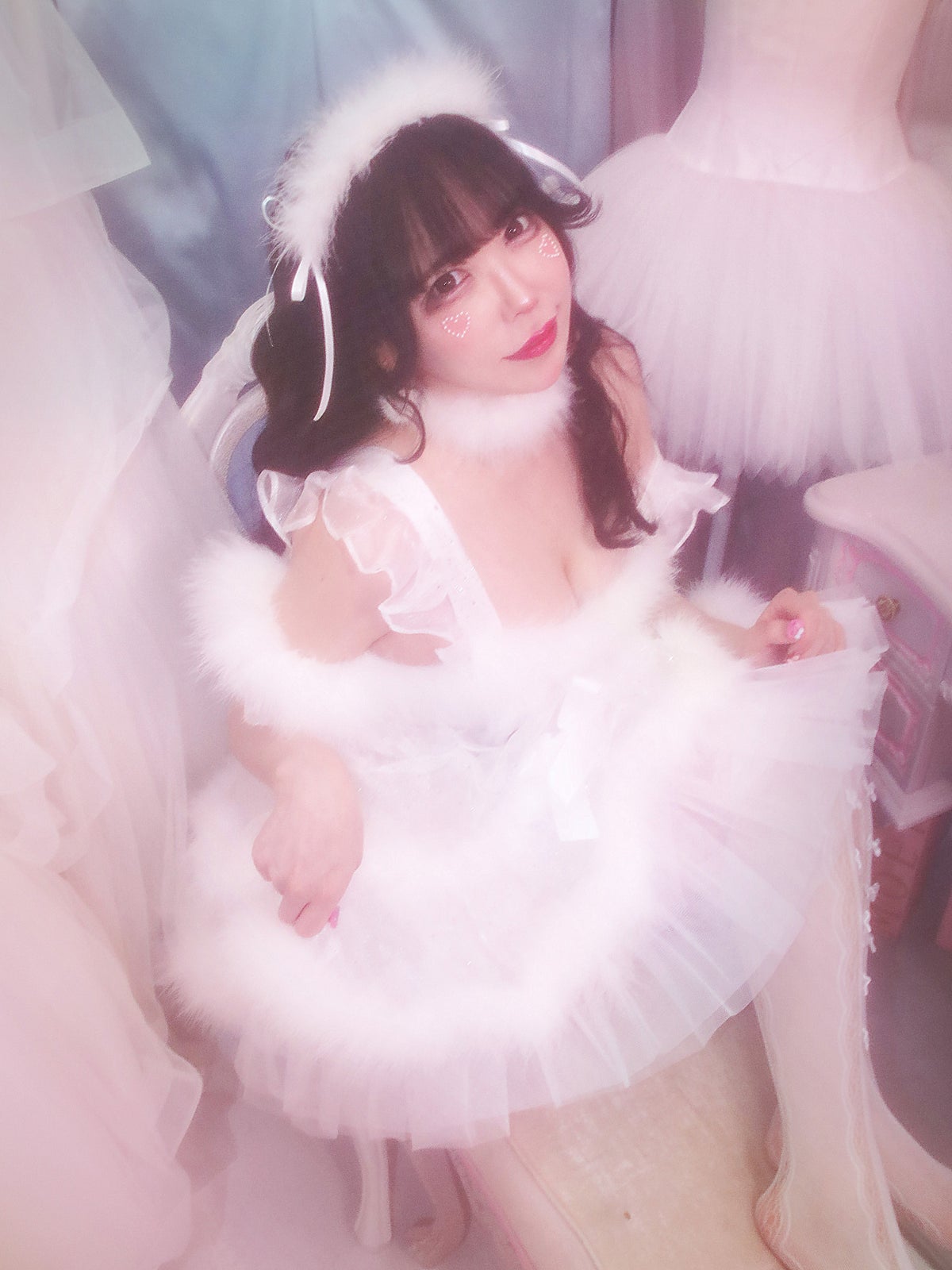 【2点セット】vanityME. × MIYANISHIYAMA ホワイトクリスマスドレス サンタ vcsst-250152-a-sr