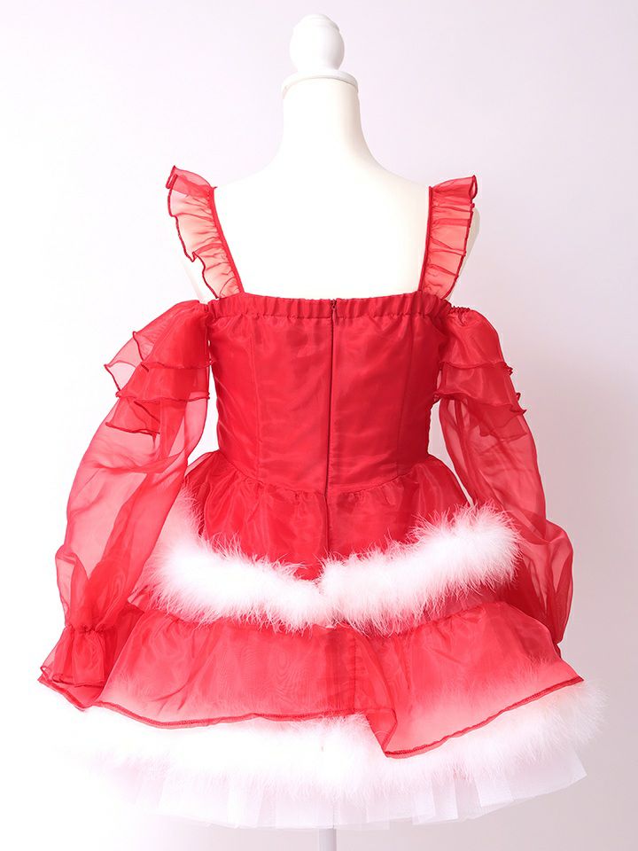 【3点セット】vanityME. × MIYANISHIYAMA とっておきいちごドレス レッド サンタ vcsst-250155-sr