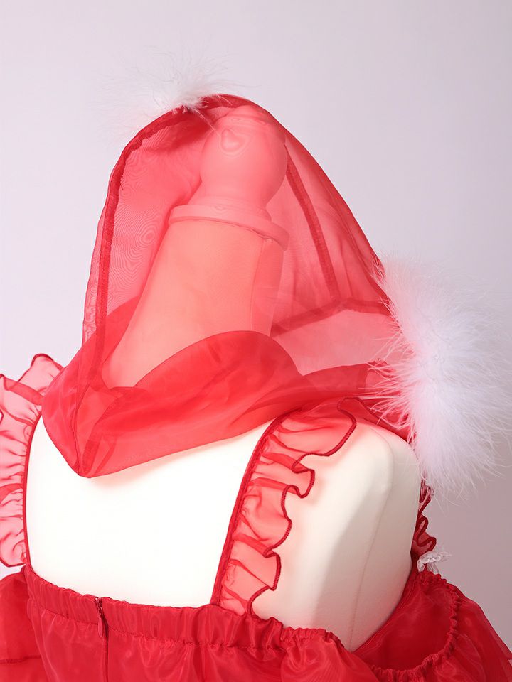 【3点セット】vanityME. × MIYANISHIYAMA とっておきいちごドレス レッド サンタ vcsst-250155-sr