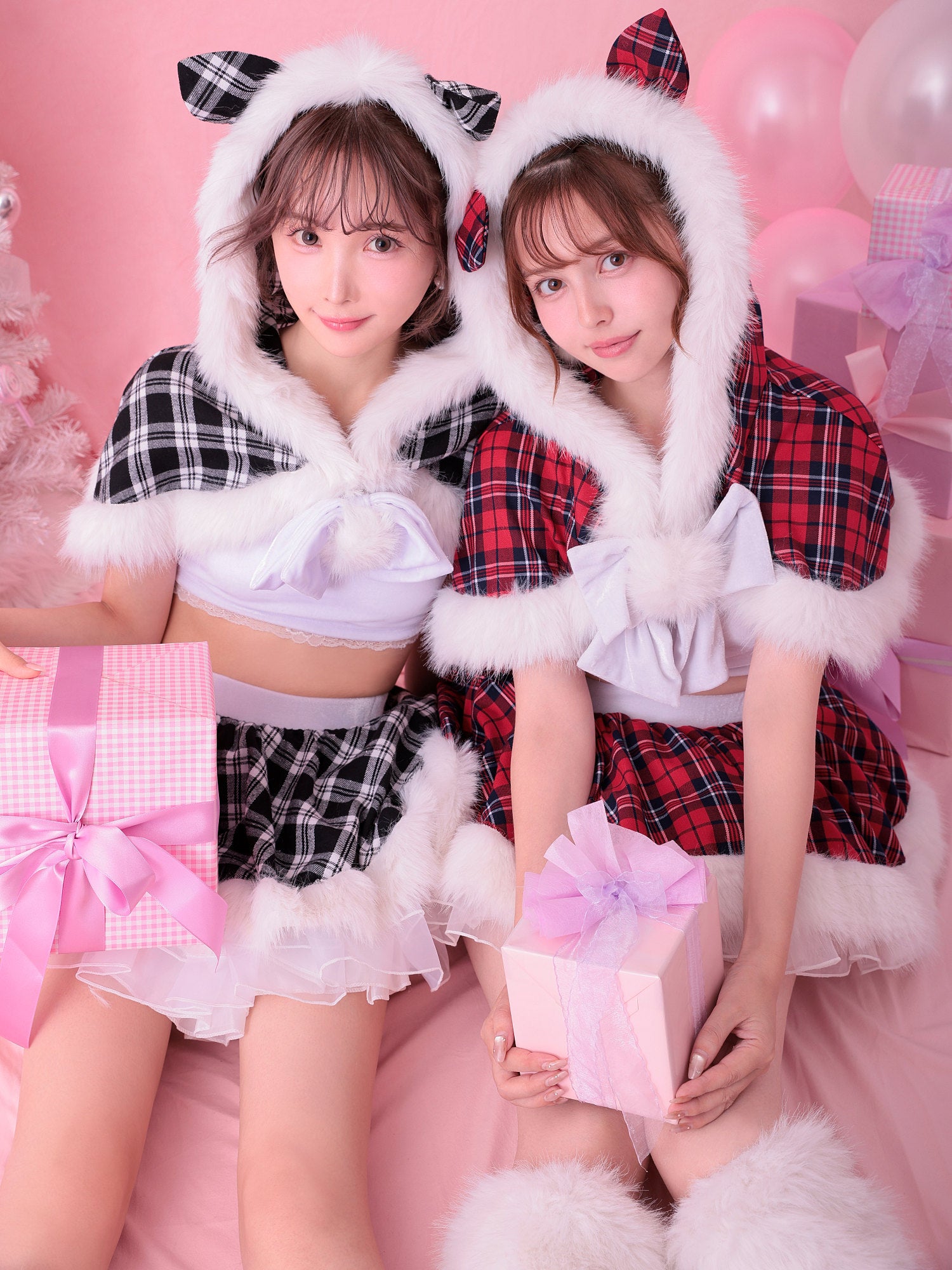 【5点セット】vanityME. × MIYANISHIYAMA おてんばキャットサンタ ブラック vcsst-23986-1-at