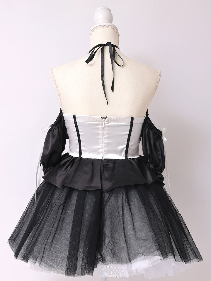 【3点セット】vanityME. × MIYANISHIYAMA 約束ドレス バニー ブラック vcsbn-250153-2b-my