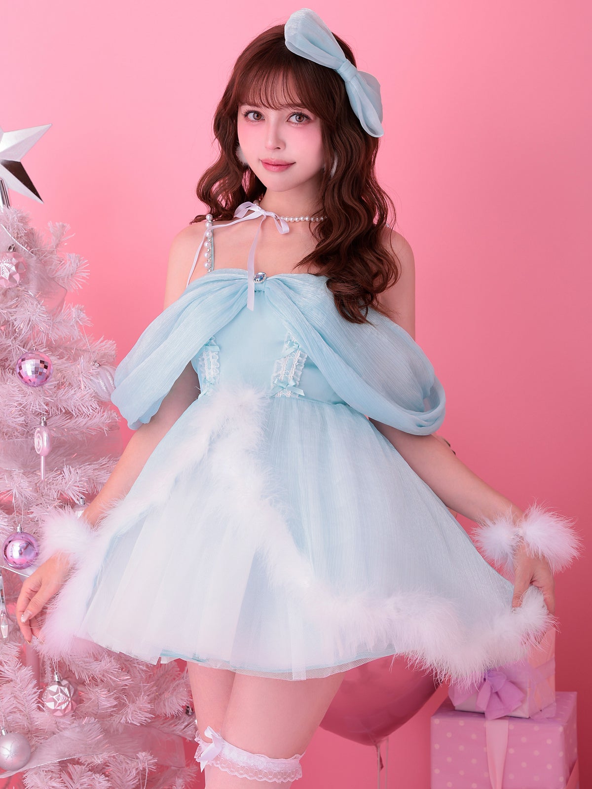 【2点セット】Alice in christmas party アリスインクリスマスパーティー サンタ ミント vcsst-250170-4a