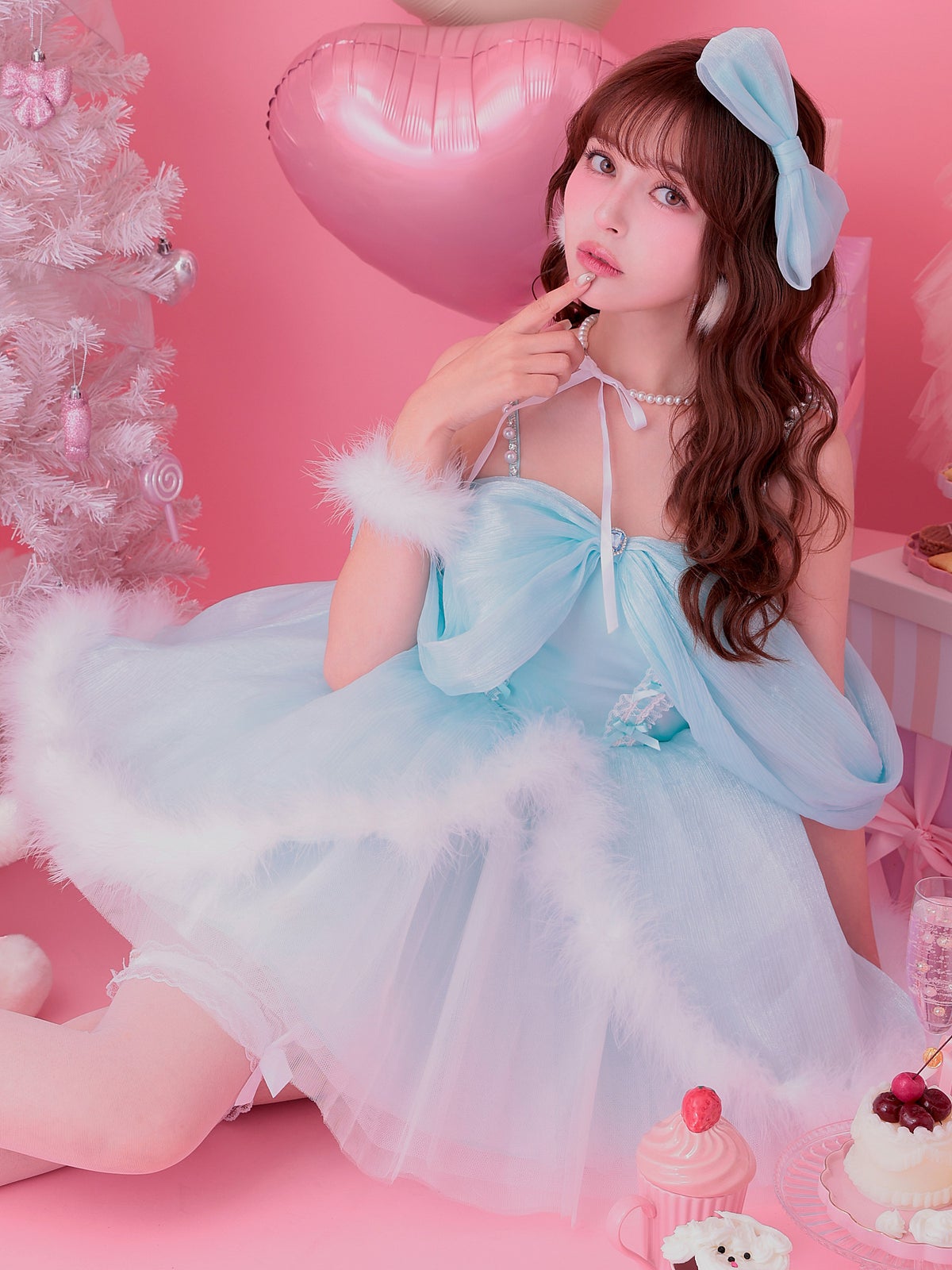 【2点セット】Alice in christmas party アリスインクリスマスパーティー サンタ ミント vcsst-250170-4a