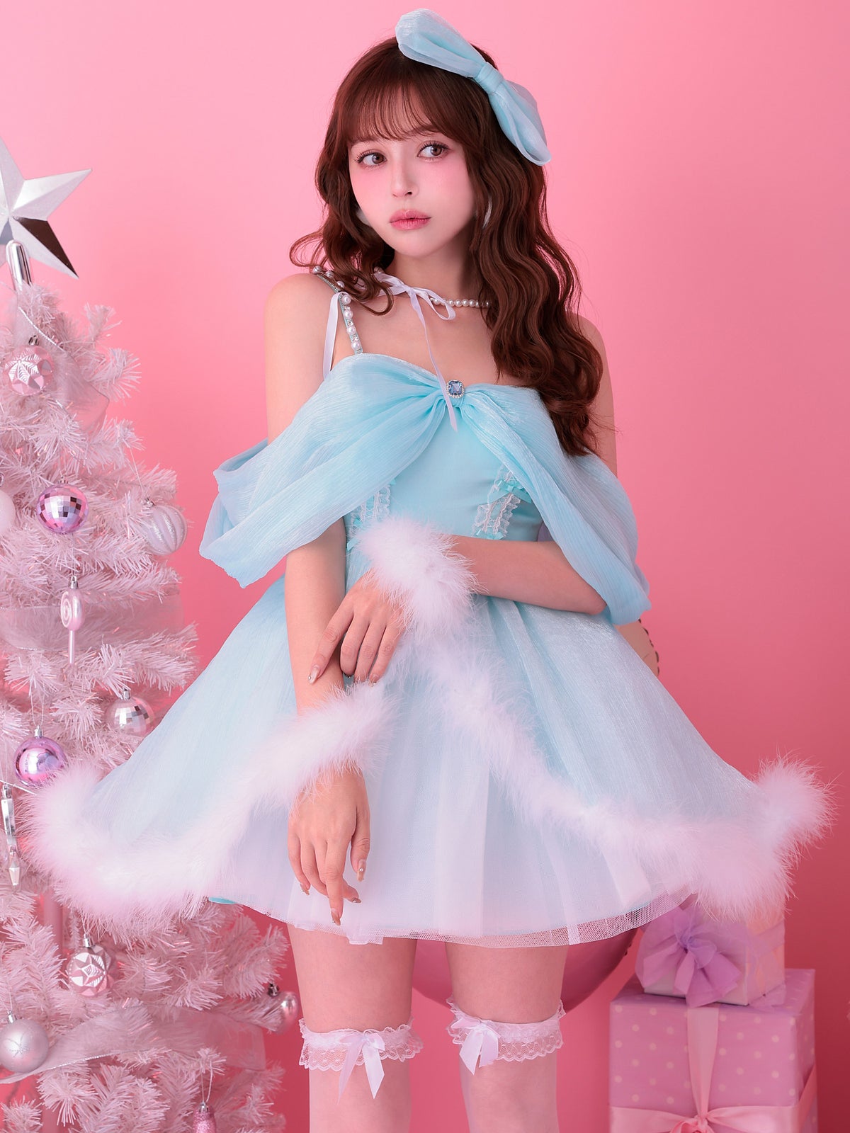 【2点セット】Alice in christmas party アリスインクリスマスパーティー サンタ ミント vcsst-250170-4a