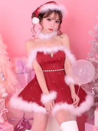 【3点セット】Diamond Stone's Santa ダイヤモンドストーンサンタ レッド vcsst-250171-1