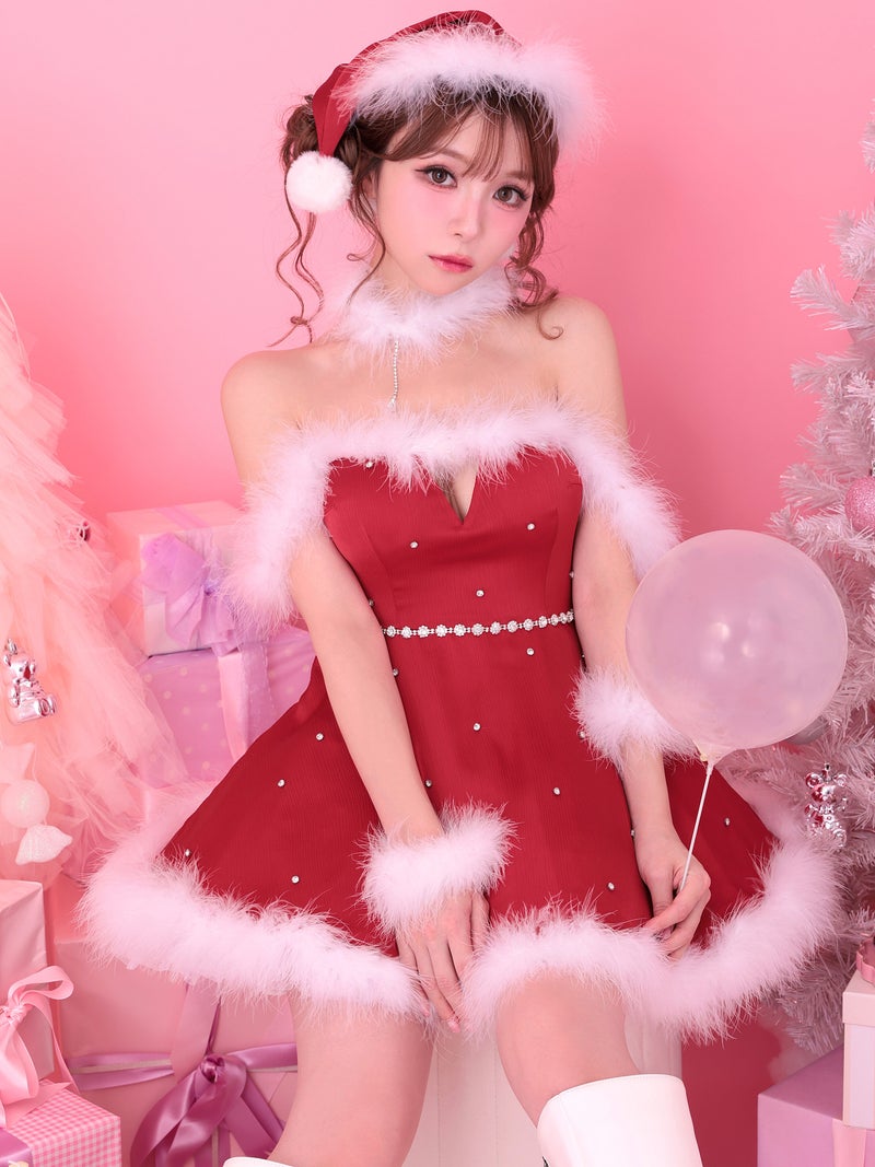 【3点セット】Diamond Stone's Santa ダイヤモンドストーンサンタ レッド vcsst-250171-1
