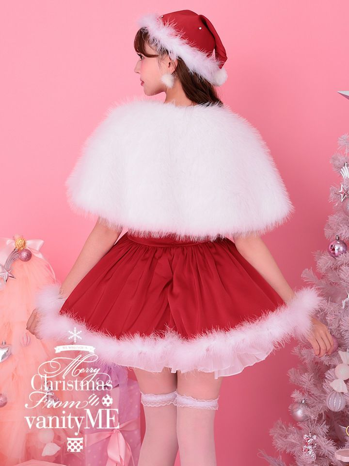 【3点セット】diamod stones's SANTA with cape ダイヤモンドストーンサンタ レッド 【ケープ付き】vcsst-250176