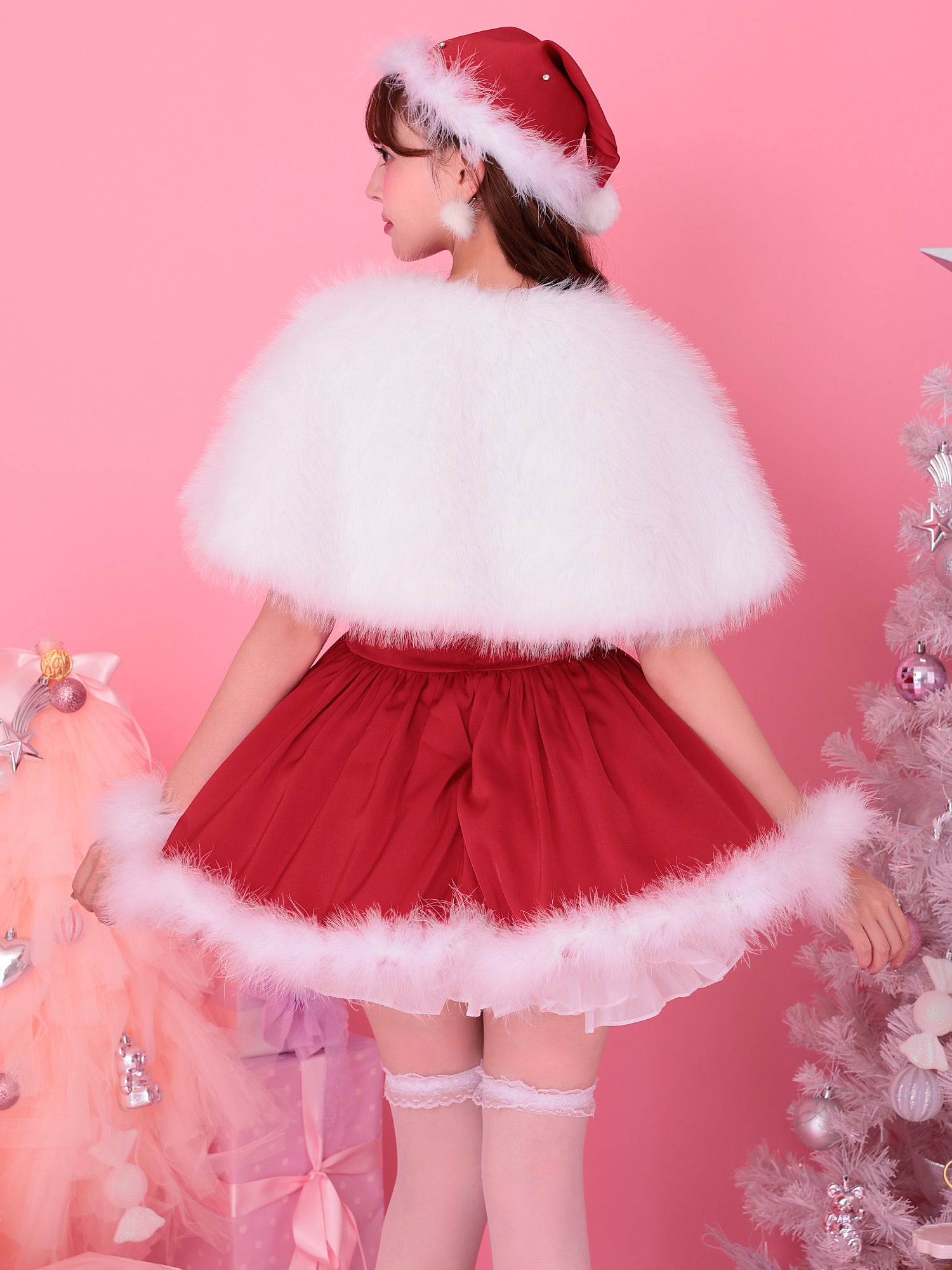 【3点セット】diamod stones's SANTA with cape ダイヤモンドストーンサンタ レッド 【ケープ付き】vcsst-250176