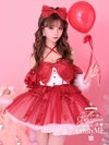 【2点セット】vanityME. × MIYANISHIYAMA 約束ドレス レッド サンタ [みゆちゃん着用]  vcsst-250153-1-my