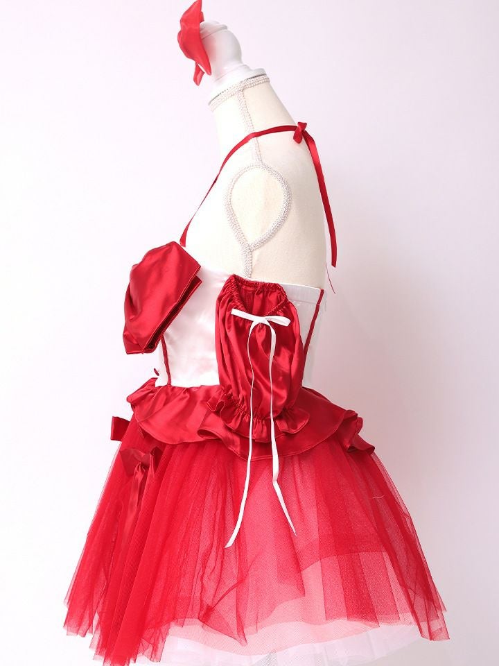 【2点セット】vanityME. × MIYANISHIYAMA 約束ドレス レッド サンタ [みゆちゃん着用]  vcsst-250153-1-my