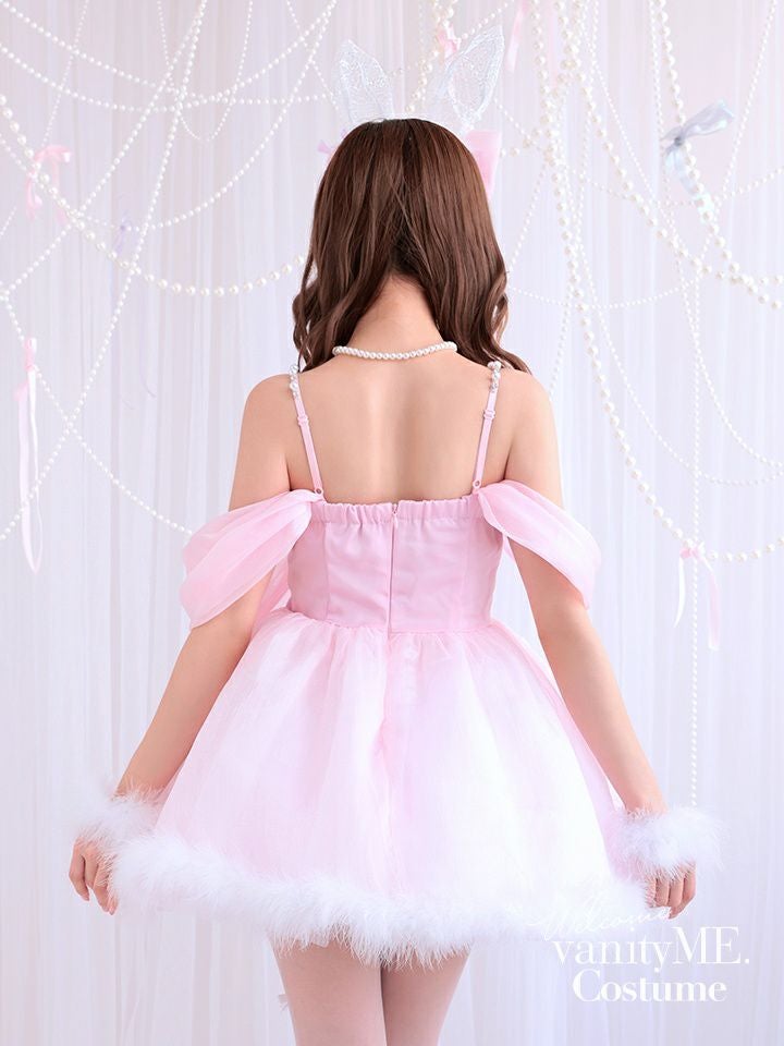 【3点セット】Alice in bunny party アリスインバニーパーティー ピンク vcsbn-250170-3b