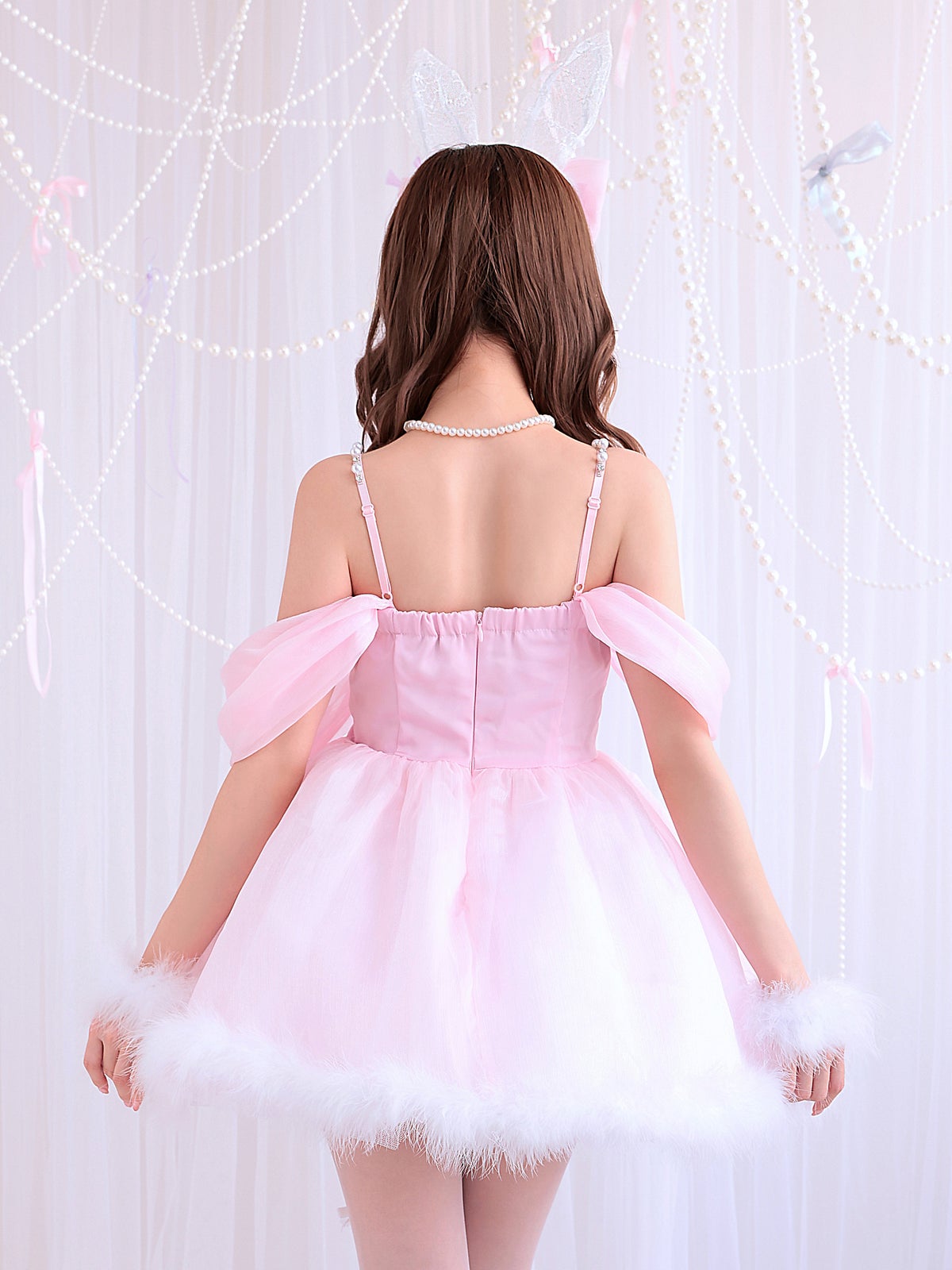 【3点セット】Alice in bunny party アリスインバニーパーティー ピンク vcsbn-250170-3b