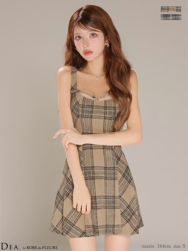 ROBE de FLEURS ローブドフルール 【XSサイズあり】 リボンフリル