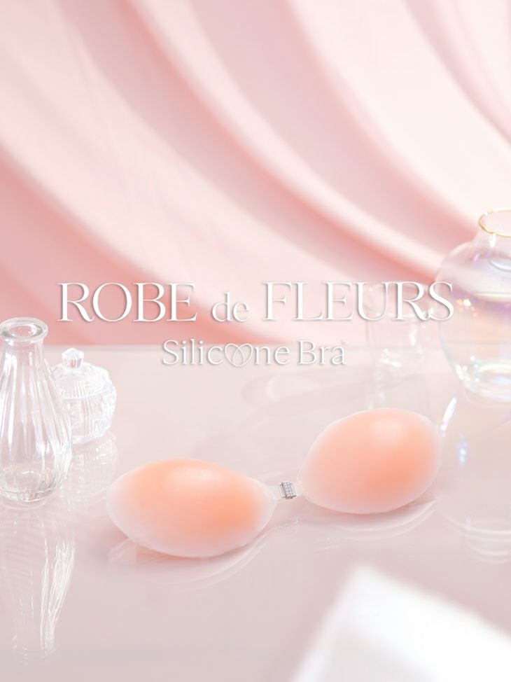 ROBE de FLEURS ローブドフルール シリコンブラ-Silicone-まるで付け