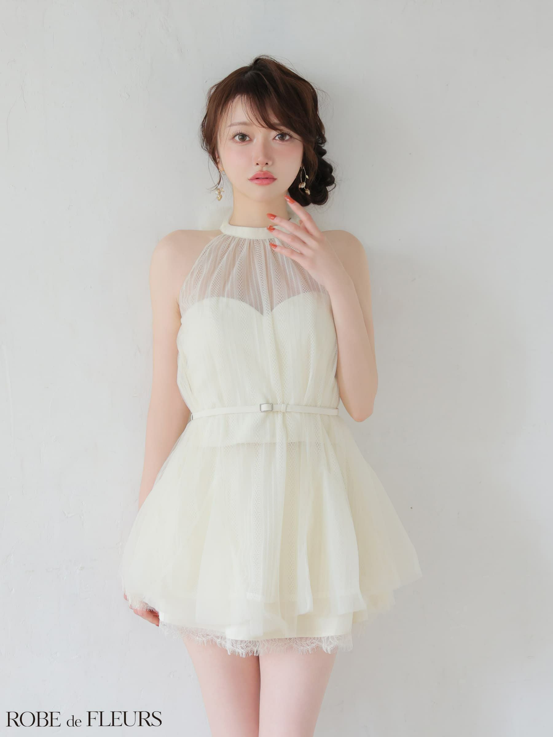 ROBE de FLEURS ローブドフルール 【XSサイズあり】 ハイネック