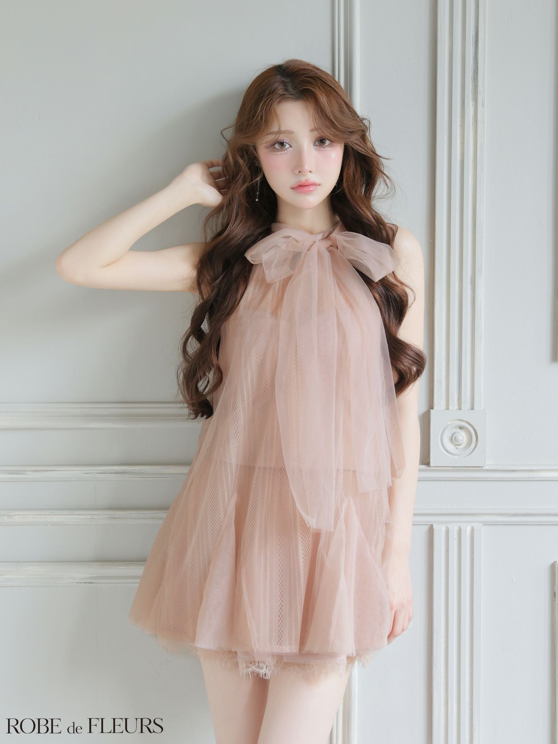 5月下旬頃入荷予定】ROBE de FLEURS ローブドフルール 【XSサイズあり
