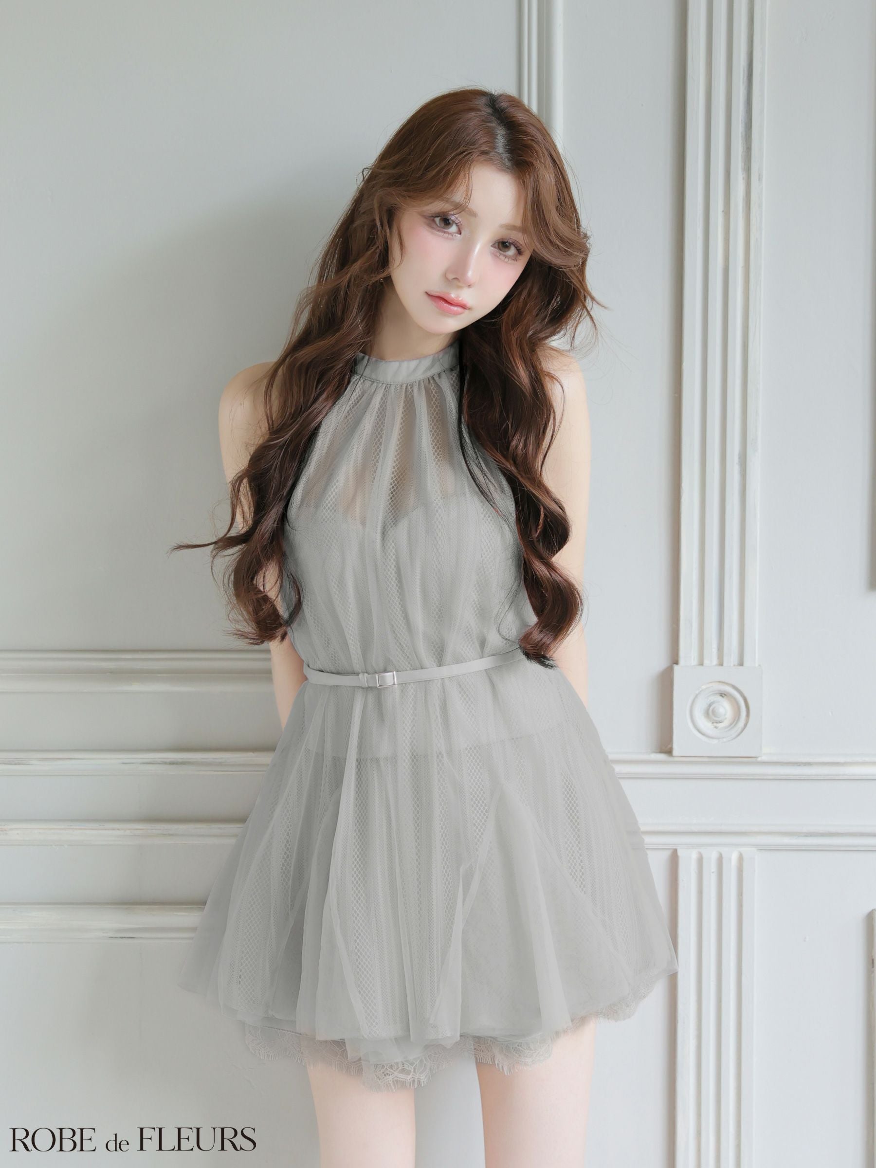 5月下旬頃入荷予定】ROBE de FLEURS ローブドフルール 【XSサイズあり