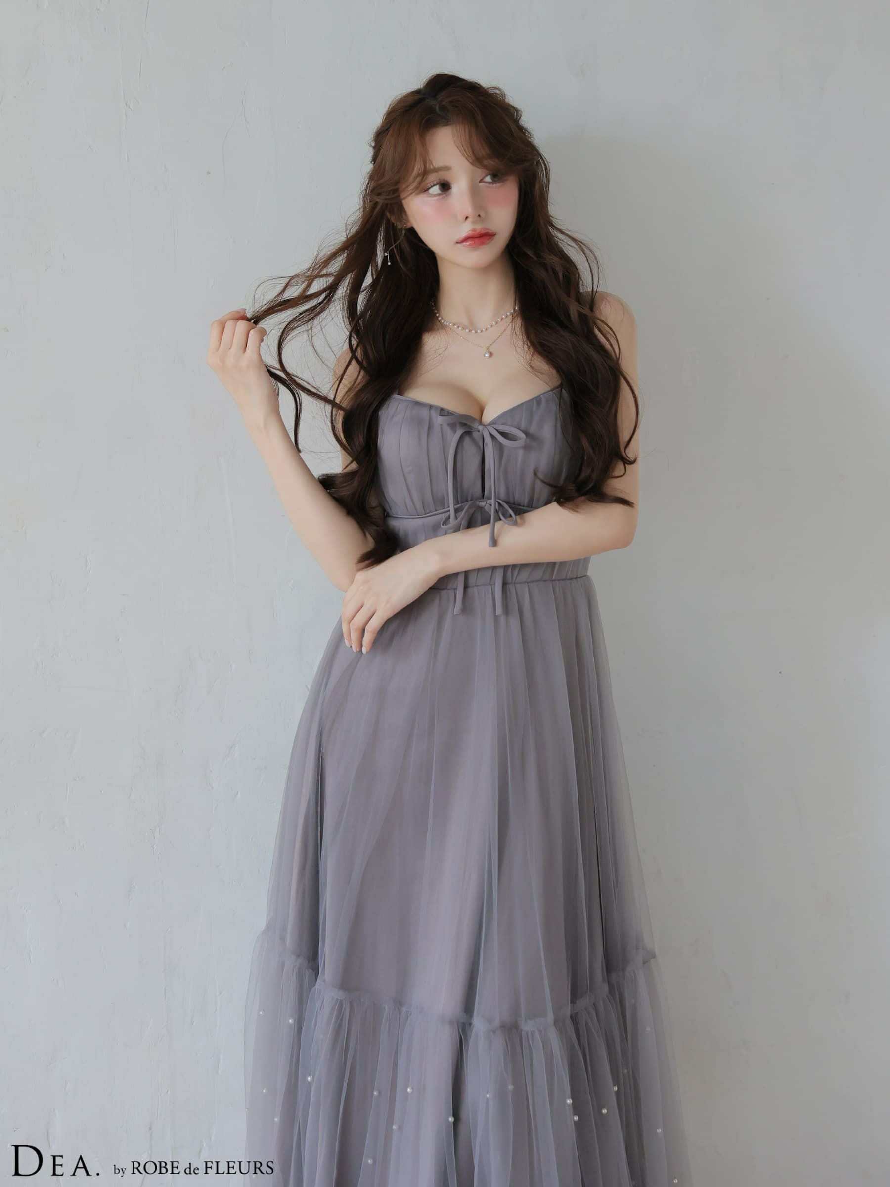 ROBE de FLEURS ローブドフルール 【XSサイズあり】 ドットパール