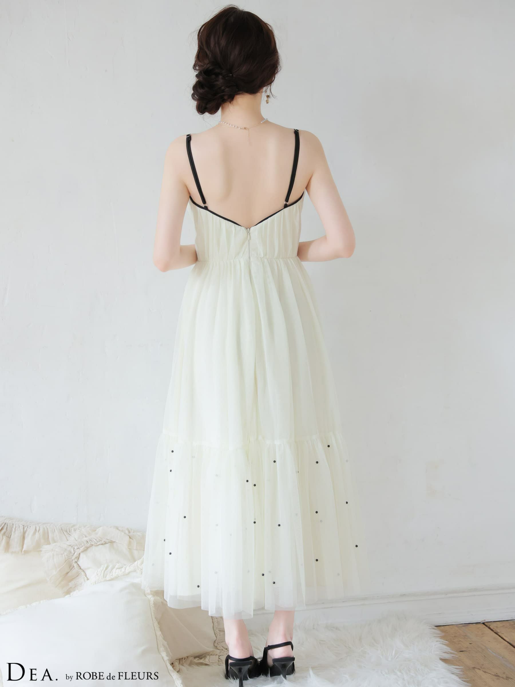 ROBE de FLEURS ローブドフルール 【XSサイズあり】 ドットパール
