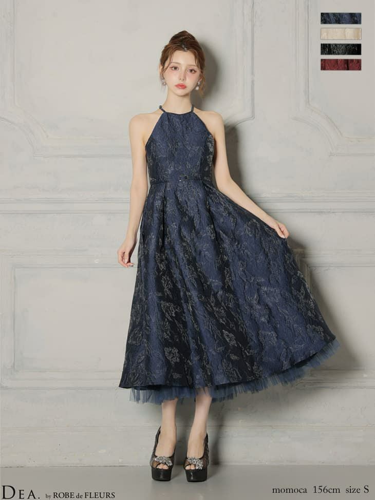 ROBE de FLEURS ローブドフルール 【Lサイズあり】 ジャガードレース