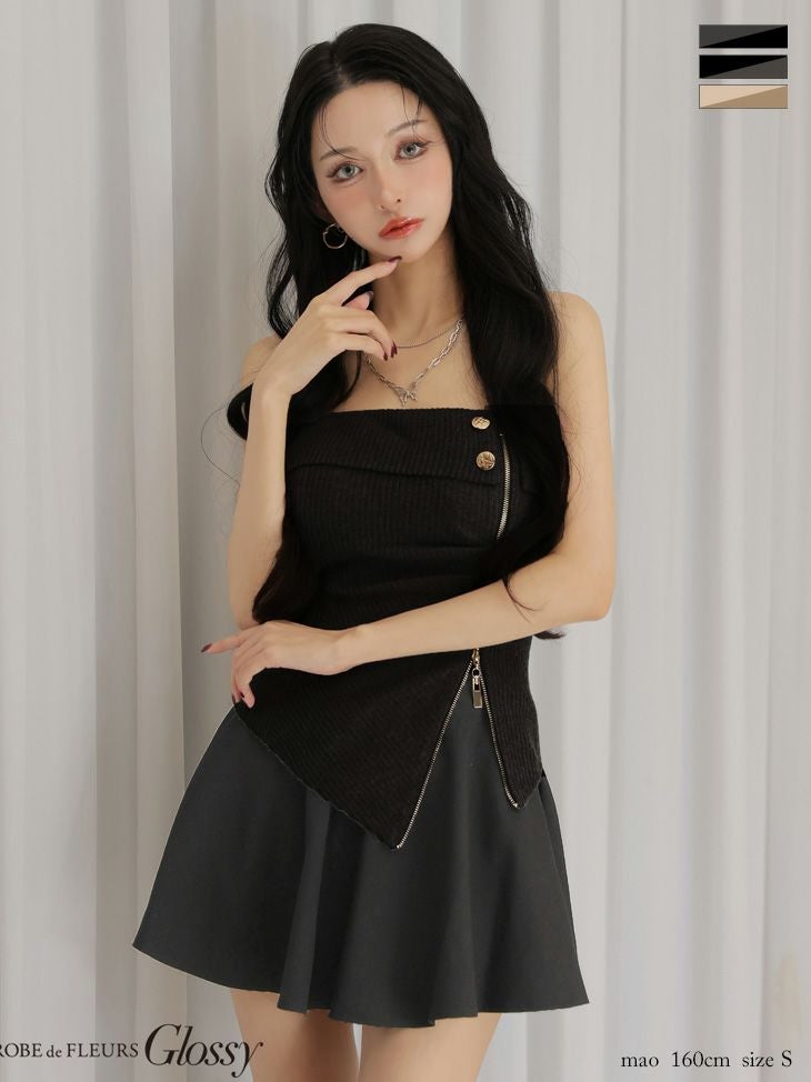 Glossy ローブドフルールグロッシー 【XSサイズあり】 バックリボン
