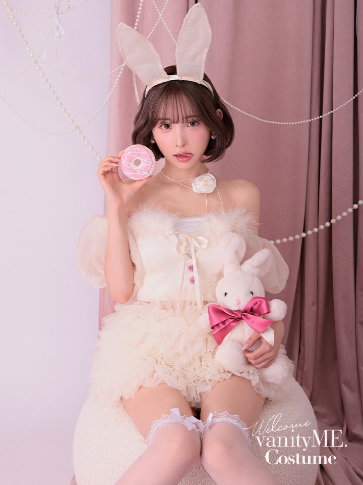 8点セット】Malymoon マリームーン メルトニットバニー [ ホワイト