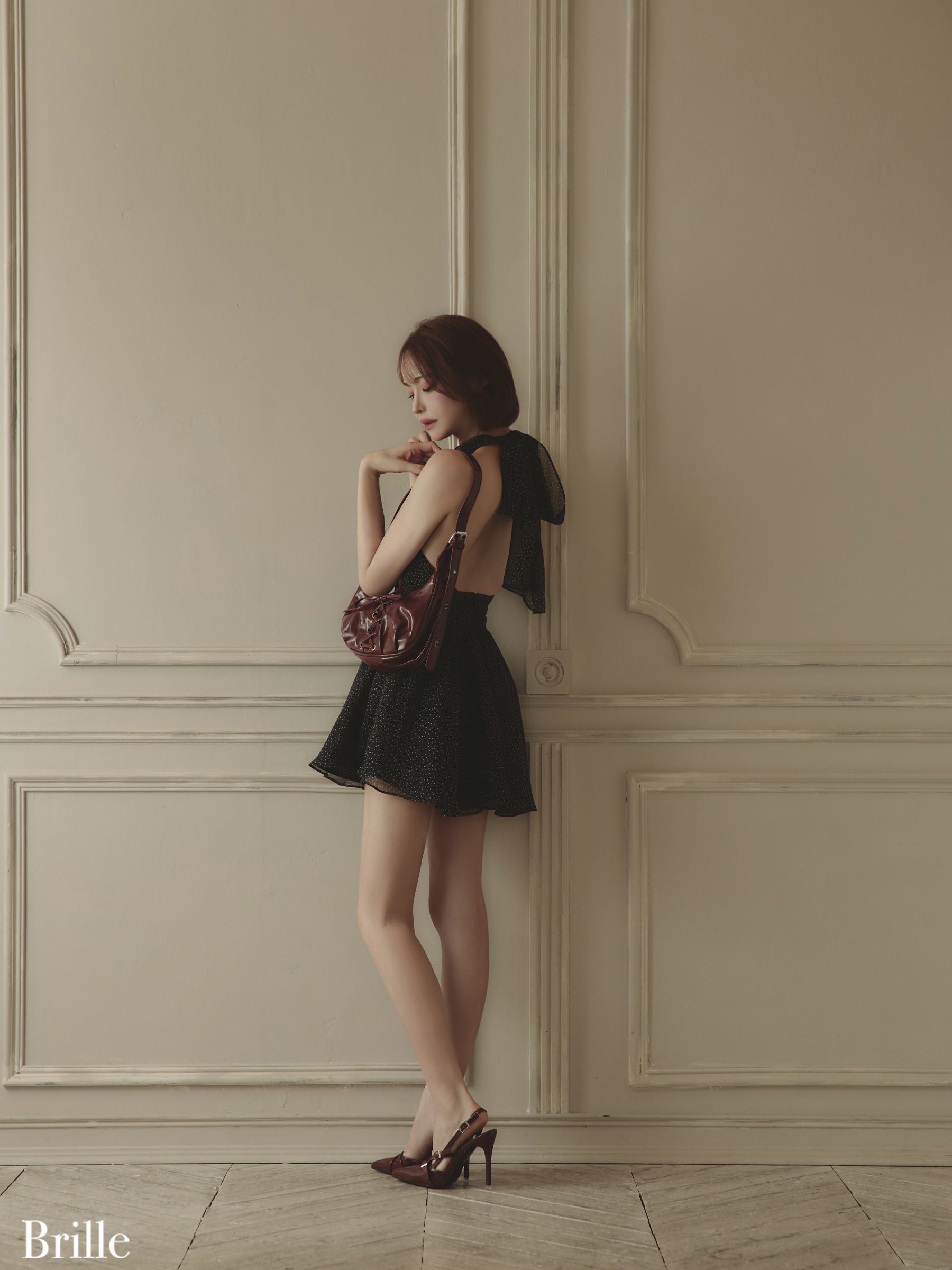 Brille ブリエ Lune de brille mini dress ルネ ブリエ ミニドレス