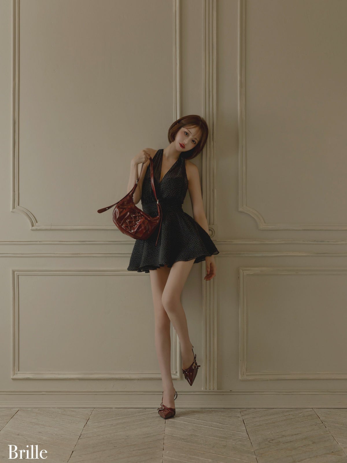 Brille ブリエ Lune de brille mini dress ルネ ブリエ ミニドレス brille3791