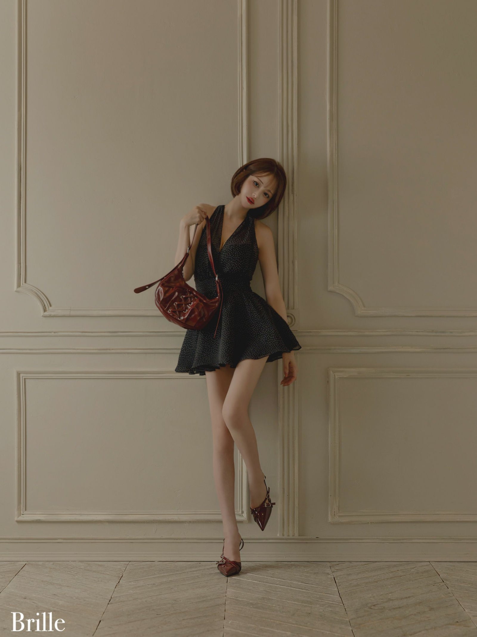 Brille ブリエ Lune de brille mini dress ルネ ブリエ ミニドレス brille3791