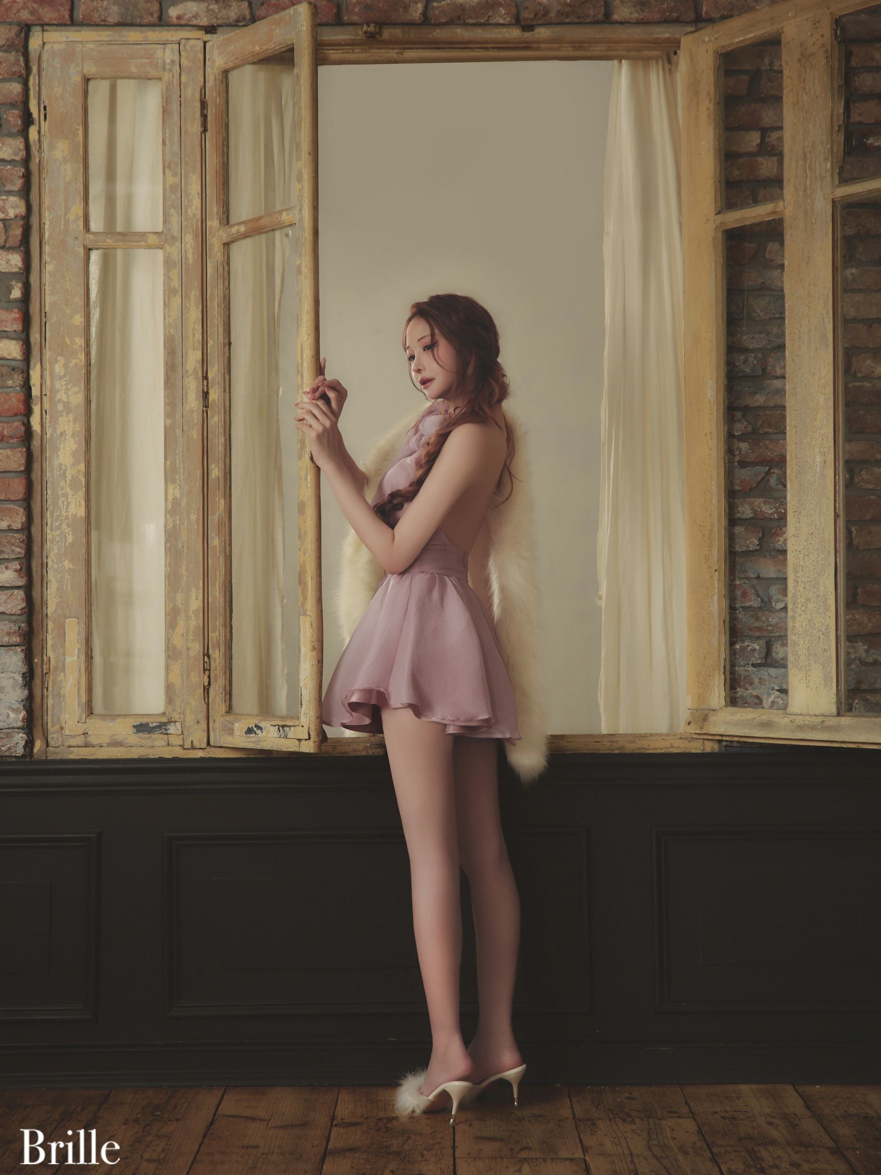 Brille ブリエ Lune de brille mini dress ルネ ブリエ ミニドレス