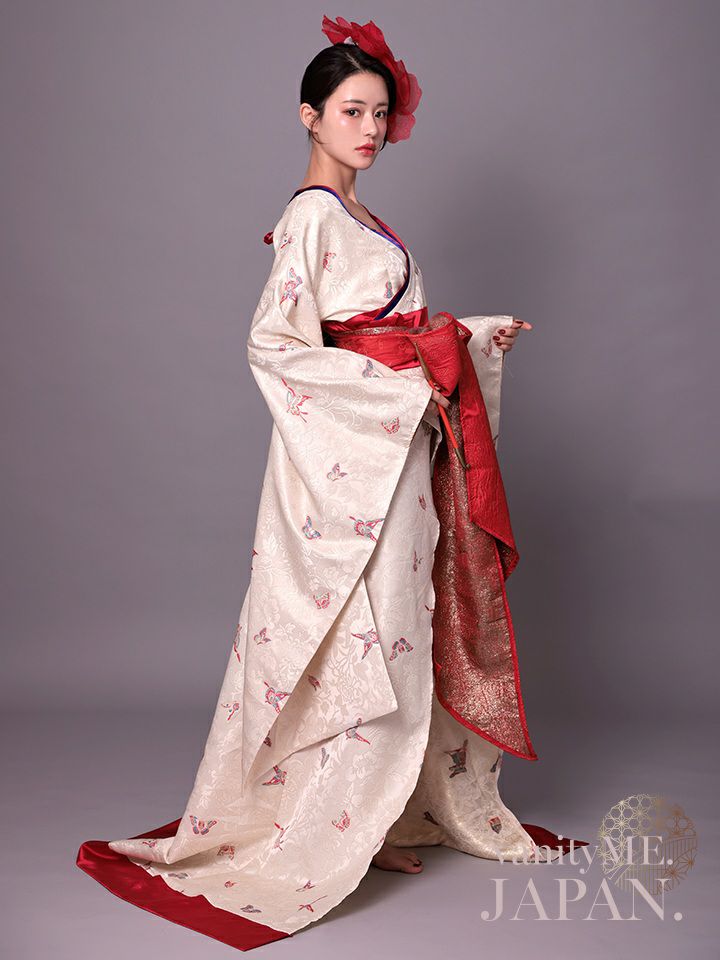 花魁 コスプレ 和柄 本格和装 着物 花魁ドレス 椿 TSUBAKI｜vcsot-250675