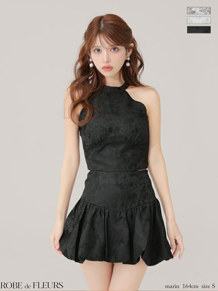 ROBE de FLEURS ローブドフルール 【XSサイズあり】ジャガード