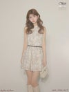 Les fetes de fleurs レフェットデフルール【XSサイズあり】 belle bloom mini dress LF4613