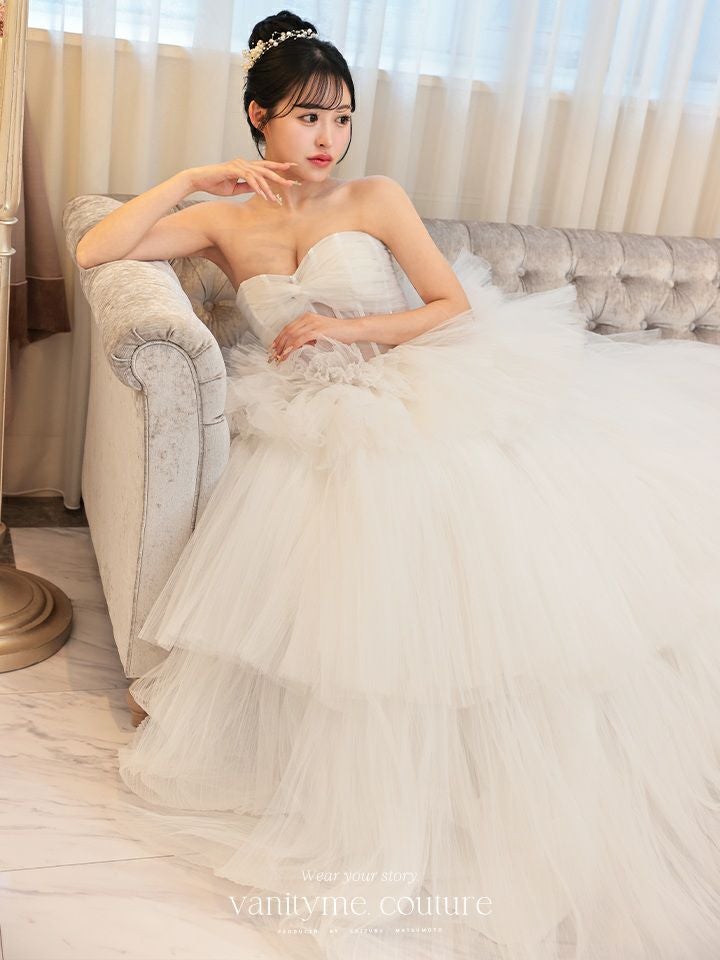 vanityME.couture. バニティーミークチュール 4段チュールスカート