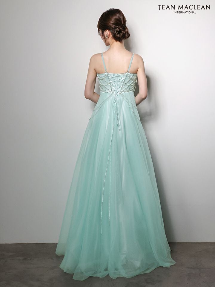 JEAN MACLEAN ジャンマクレーン シャンデリアビジュー/ジュエリー/パールチェーン/姫/ロングドレス  ja51004