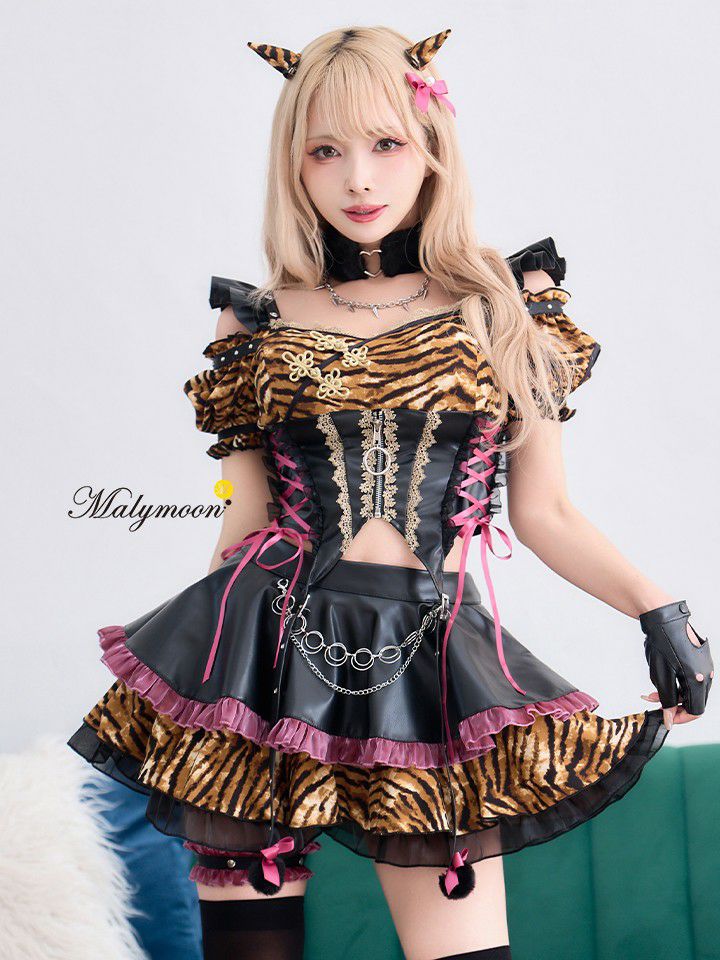 11点セット】Malymoon マリームーン エッジィピンクレザー鬼