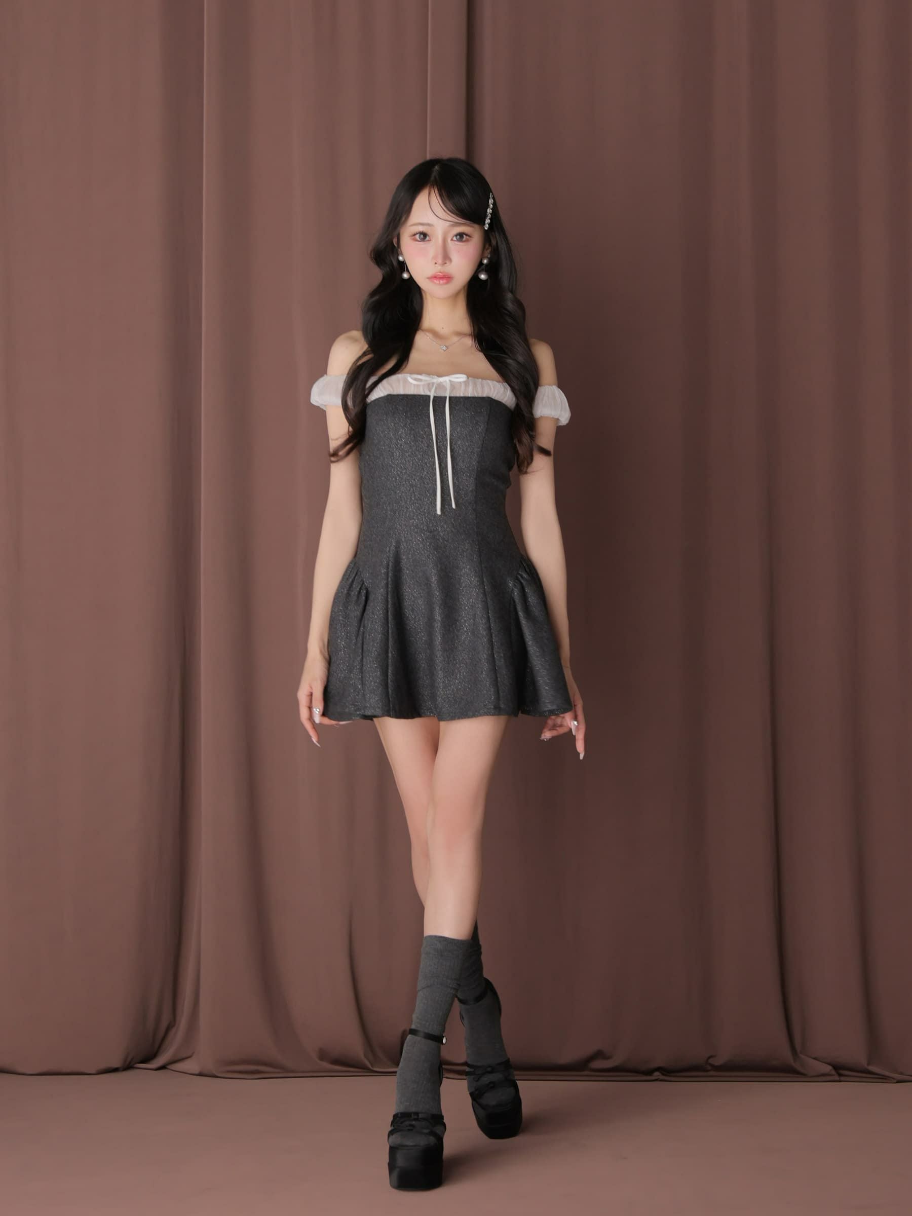 7月上旬頃発送予定》ROBE de FLEURS anier.ROBE ローブドフルール