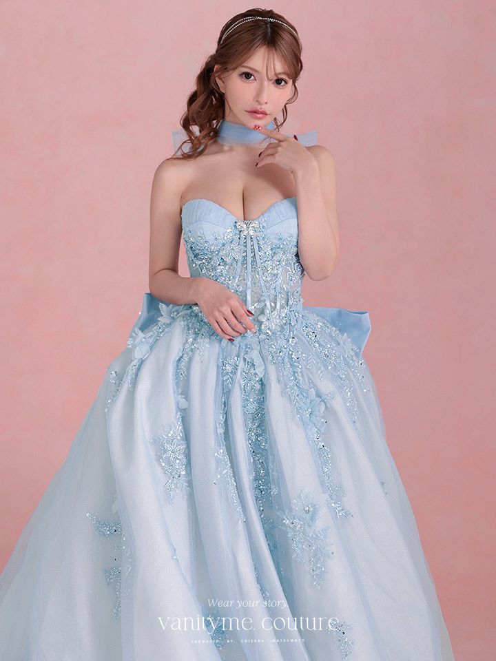 蒼*様 Glossy by ROBE de FLEURS マーメイドロングドレス ROBE de FLEURS Glossy / ローブドフルールグロッシー】 レース