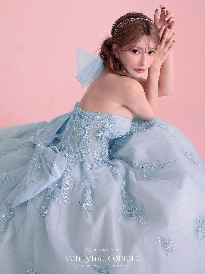 vanityME.couture. バニティーミークチュール Aquamarine Flower