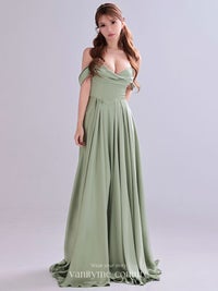 vanityME.couture. バニティミークチュール Silky Sage Couture シルキー・セージ・クチュール ロングドレス 緑 サテン シンプル vctr-l-7449-1