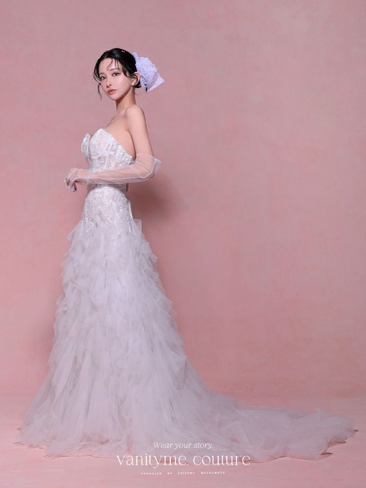 希少　ワコール　トレフル　入手困難　ブラジャー＆ソングセット　最高級 vanityME.couture. バニティーミークチュール Blanc Neige Couture